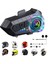Y10 Su Geçirmez Kask Intercom Bluetoothlu Stereo Rgb Işıklı Universal 1