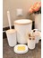 5'li Banyo Seti, Şık Tasarımlı Lüks Banyo Takımı, Yerli Üretim 1