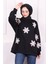 Siyah Çiçekli Modal Sweat 1