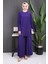 Mor Piliseli Sandy Tunik Pantolon Takım 1
