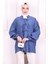Indigo Ön Bağlamalı Kimono 3