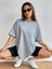 Düz Basic Unisex Oversize Salas T-Shirt Boyfriend 4