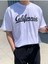 Bond California Baskılı Oversize Erkek T-Shirt Salaş Boyfirend 2