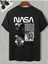 Nasa Baskılı Oversize Erkek T-Shirt Salaş Boyfirend 2