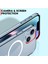 Şeffaf Mika Sararmaz Sert Kılıf iPhone 15 3