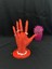 Kırmızı 18 cm Dekoratif Beyaz El Takı Mankeni, Yüzük Standı, Ürün Sergileme Standı, Organizer 1