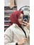 Bordo Loryan Scarf Diamond Pieno Eşarp 1