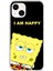iPhone 15 Plus Uyumlu Şeffaf Kılıf Sponge Bob Tasarımlı 1 1