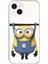 Apple iPhone 13 Uyumlu Şeffaf Kılıf Minions Tasarımlı 1