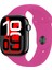 Apple iPhone 15 Plus Uyumlu Pembe Akıllı Saat WATCH10 2025 Hediyeli Amoled Ekran 1