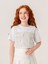 Kız Çocuk Çizgili T-Shirt 1700 2