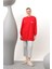 20614 Puane Iki Iplik Kumaş Ayakkabı Baskılı Tesettür Sweatshirt 1