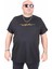 Erkek Büyük Beden Sıfır Yaka Tişört Lets Get Going 25175 Sıyah 1