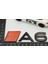 A6 Yeni Nesil Siyah Abs 3m 3D Bagaj Logo Audi Ile Uyumlu 2