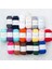 Uludagstore7 Mia Mini Mercerized Cotton 20 Li Paket Renkli El Örgü ipi, Karışık RENKLI Merserize Pamuk El Örgü ipliği, Her Biri 25 Gram / 67 Metre 1
