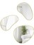 Uludagstore7 Hubba Pebble Duvar Montaj Aynaları, 3 Lü Set, Pirinç 1
