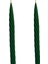 Balmumu Mum Yeşil (2 Adet 27.5 cm) Kalın Burgu Burgulu Balmumu Şamdan Mumu Dekoratif Mum (Yeşil) Mum Balmumu 1