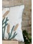 Home Home Design Punch Işlemeli Biyeli Keten Kırlent Kılıfı 3