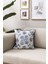 Home Blue Dreams Premium Biyeli Tekli Dekoratif Özel Tasarım Kırlent Kılıfı 3