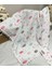 Müslin Bebek Battaniyesi Ponponlu 100X100 Fular Hediyeli 4