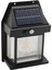 2 Adet Suya Dayanıklı Hareket Sensörlü Güneş Enerjili Solar Led Dış Mekan Bahçe Lambası Duvar Apliği 3 Modlu 2