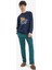 Garfield Pijama Takımı Regular Fit Uzun Kollu Üst Esnek Belli Uzun Alt E0515AX25SP 2
