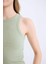 Fitted Halter Yaka Fitilli Kaşkorse Atlet U0357AZ25SM 4