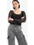 Coool Yuvarlak Yaka Fitted Dantel Uzun Kollu Bluz E7614AX25SP 3