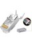 10 Adet - Cat7 CAT6A Ez Yeni Nesil RJ45 Ftp Delikli Metal Jak Konnektör 2