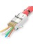 10 Adet - Cat7 CAT6A Ez Yeni Nesil RJ45 Ftp Delikli Metal Jak Konnektör 3