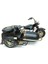 Dekoratif Metal Motosiklet Sepetli Biblo Dekoratif Hediyelik 1