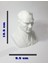 Beyaz Plastik Atatürk Heykeli Biblo 10.5x 8.5 cm Özel Tasarım 3
