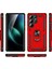Samsung Galaxy S25 Ultra Uyumlu Kılıf 3D Kamera Korumalı Yüzüklü Standlı Ultra Koruma 2