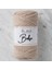 Boho Açık Bej Büküm Makrome İpi - L049 - 33984 1