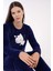 Indigo Kadın Uzun Kollu Kadife Pijama Takımı 2