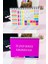 Hayallerinin Peşinden Git Tasarımlı Yeni Nesil Masa Üstü Planner 2 Sayfa Sticker 2