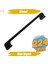 Afra Metal Mat Siyah Kulp 224 mm 22.4 cm Mobilya Çekmece Mutfak Dolabı Dolap Kapak Kulp Kulb Kulpu 1