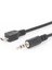 Micro USB Stereo Kablo Micro USB Aux Kablo 50 cm Ses Kartı Kablosu 4