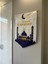 Hoşgeldin Ramazan Flaması Duvar Ramazan Kapı Süsü Asmalı Dini Süs Kumaş Flama 75 cm 2