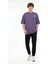 Franco 11FF10 0 Yaka Erkek Tshirt - Mor 2