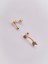 Cerrrahi Çelik Zirkon Taşlı Kavisli Ok Tragus Helix Piercing (1ADET) 4