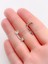 Cerrrahi Çelik Zirkon Taşlı Kavisli Ok Tragus Helix Piercing (1ADET) 2