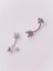 Cerrrahi Çelik Zirkon Taşlı Kavisli Ok Tragus Helix Piercing (1ADET) 3