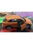 Oyuncak Model Metal Araba 1/36 Çek Bırak Turuncu Audi Q3 Jeep 4