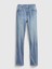 Kadın Açık Mavi High Rise Washwell™ Classic Straight Jean Pantolon 6