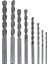 Beton Delme Matkap Ucu Set 8 'li Paket Betonarme Prekast Duvar Delme 3 4 5 6 7 8 9 10 mm Çap 5