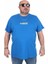 Erkek Büyük Beden Sıfır Yaka Tişört Urban 25142 Saks 1