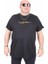 Erkek Büyük Beden Sıfır Yaka Tişört Lets Get Going 25175 Sıyah 1