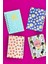 Mini 4'lü Renkli Desenli Spiralli Defter 2