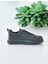 Erkek Siyah Günlük Hafif Nefes Alabilen Ortopedik Yürüyüş Spor Ayakkabı Sneaker 1